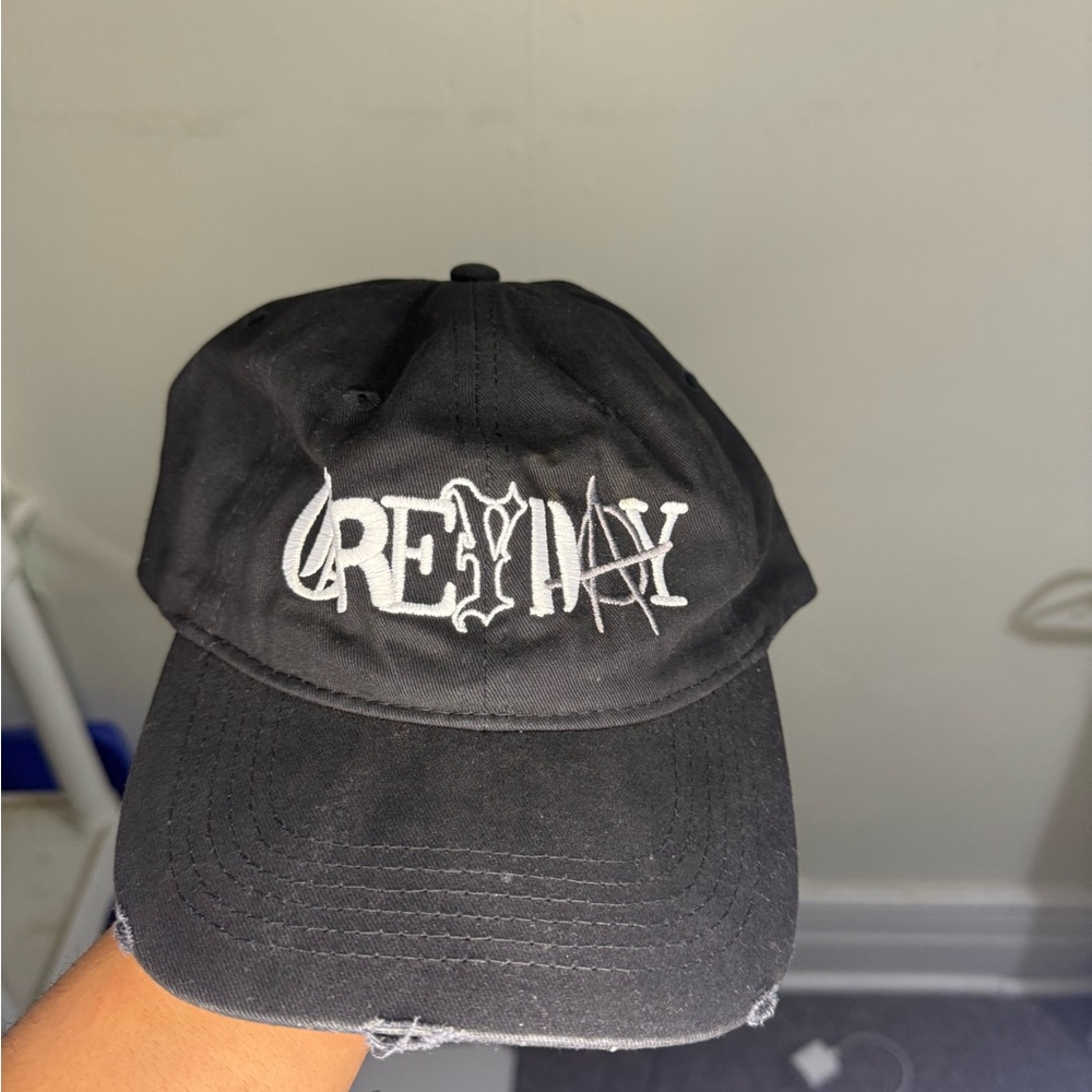G59 Black Embroidered Logo Baseball Cap